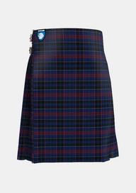 Traditional_Hopkins_Tartan_kilt_3233_front_image_with_pleated_design_and_adjustable_buckles_for_men