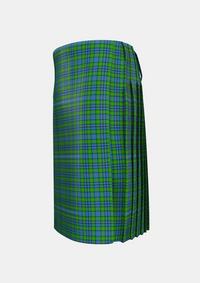 Traditional_Hosey_Tartan_7040_kilt_left_image_with_pleated_design_and_adjustable_buckles_for_men