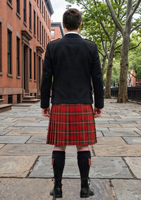 Traditional_Howard_Vincent_Tartan_11067_Kilt_and_Argyle_Jacket_Kilt_Outfit_back_image