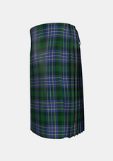 Traditional_Hughes_tartan_2599_left_image_with_pleated_design_and_adjustable_buckles_for_men