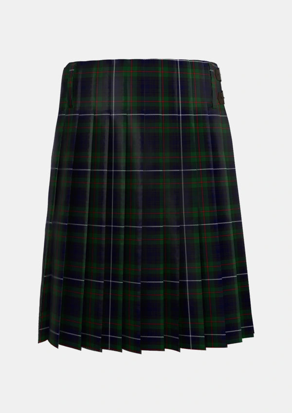 Traditional_Humphries_Personal_Tartan_5225_kilt_back_image_with_pleated_design_and_adjustable_buckles_for_men