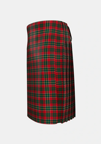 Traditional_Hunter_USA_Tartan_5230_kilt_left_image_with_pleated_design_and_adjustable_buckles_for_men