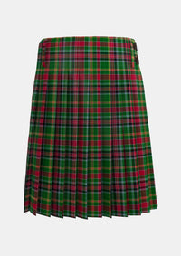 Traditional_Hunter_Wilsons_Tartan_1866_kilt_back_image_with_pleated_design_and_adjustable_buckles_for_men
