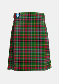Traditional_Hunter_Wilsons_Tartan_1866_kilt_front_image_with_pleated_design_and_adjustable_buckles_for_men