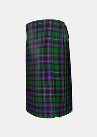 Traditional_Hunter_of_Peebleshire_2_Tartan_789_kilt_left_image_with_pleated_design_and_adjustable_buckles_for_men