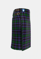 Traditional_Hunter_of_Peebleshire_2_Tartan_789_kilt_right_image_with_pleated_design_and_adjustable_buckles_for_men