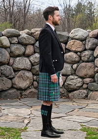 Traditional_Hunter_of_Peebleshire_tartan_Kilt_and_Argyle_Jacket_Kilt_Outfit_right_image