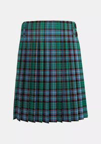 Traditional_Hunter_of_Peebleshire_tartan_kilt_back_image_with_pleated_design_and_adjustable_buckles_for_men