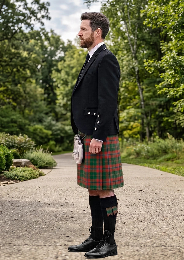 Traditional_Hutcheson_Tartan_3808_Kilt_and_Argyle_Jacket_Kilt_Outfit_left_image