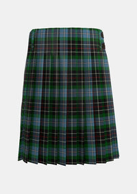 Traditional_Hyslop_Hunting_Tartan_kilt_back_image_with_pleated_design_and_adjustable_buckles_for_men