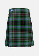 Traditional_Hyslop_Hunting_Tartan_kilt_front_image_with_pleated_design_and_adjustable_buckles_for_men