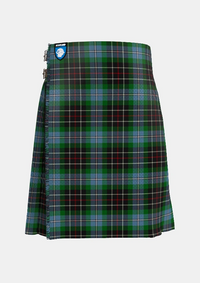 Traditional_Hyslop_Hunting_Tartan_kilt_front_image_with_pleated_design_and_adjustable_buckles_for_men