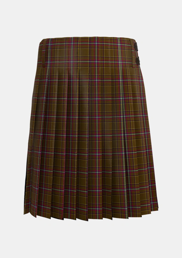 Traditional_Inches_of_Perth_Tartan_1753_kilt_back_image_with_pleated_design_and_adjustable_buckles_for_men