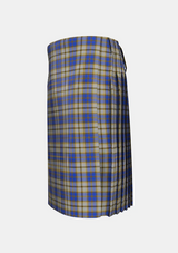 Traditional_Independence_Tartan_kilt_left_image_with_pleated_design_and_adjustable_buckles_for_men