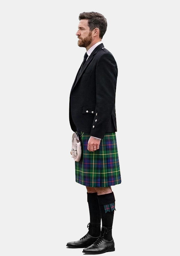 Traditional_Irving_of_Bonshaw_Tower_Tartan_Kilt_and_Argyle_Jacket_Kilt_Outfits_left_image