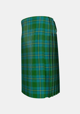 Traditional_Irving_of_Bonshaw_tartan_left_image_with_pleated_design_and_adjustable_buckles_for_men