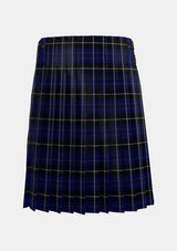 Traditional_Island_of_Barbados_Tartan_kilt_back_image_with_pleated_design_and_adjustable_buckles_for_men
