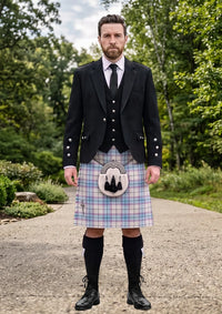 Traditional_Islander_Dress_Tartan_10248_Kilt_and_Argyle_Jacket_Kilt_Outfit_front_image
