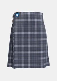 Traditional_Islay_Mist_tartan_front_image_with_pleated_design_and_adjustable_buckles_for_men