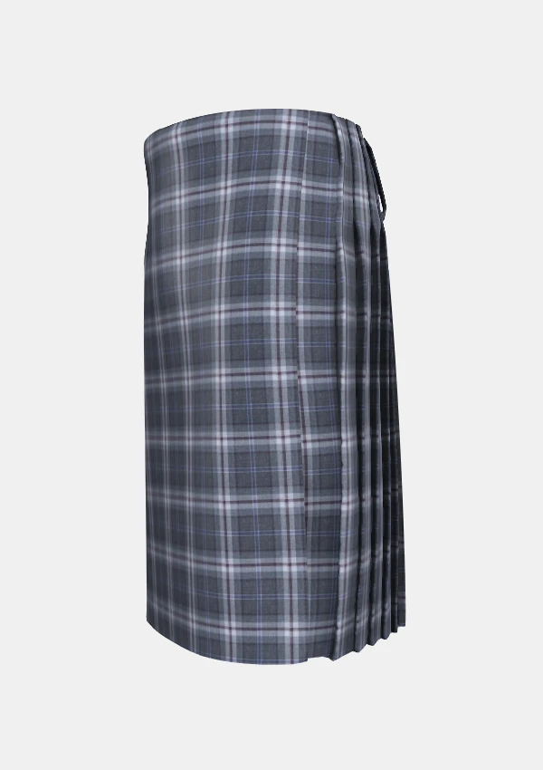Traditional_Islay_Mist_tartan_left_image_with_pleated_design_and_adjustable_buckles_for_men