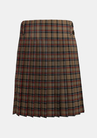 Traditional_Islay_Tartan_kilt_5280_back_image_with_pleated_design_and_adjustable_buckles_for_men