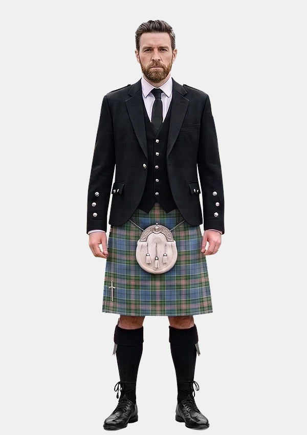 Traditional_Isle_of_Man_Tartan_Kilt_and_Argyle_Jacket_Kilt_Outfits_front_image