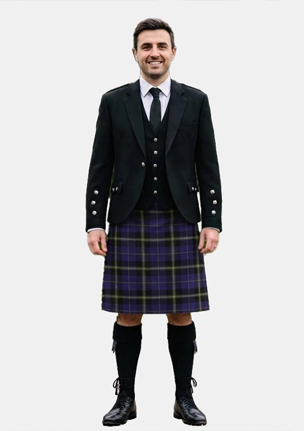 Traditional_Italian_National_tartan_6315_Kilt_and_Argyle_Jacket_Kilt_Outfits_front_image