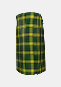 Traditional_Jamaican_National_tartan_left_image_with_pleated_design_and_adjustable_buckles_for_men