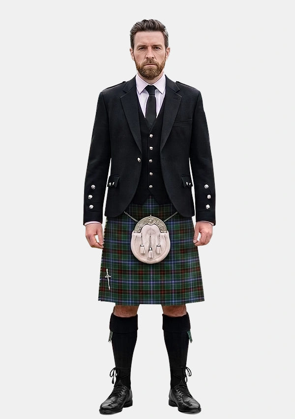 Traditional_James_Tartan_2456_Kilt_and_Argyle_Jacket_Kilt_Outfits_front_image