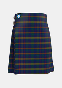 Traditional_Jenkins_of_Wales_Tartan_kilt_5757_front_image_with_pleated_design_and_adjustable_buckles_for_men