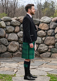Traditional_Johnstone_Ancient_Tartan_Kilt_and_Argyle_Jacket_Kilt_Outfit_right_image