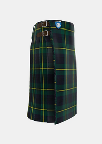 Traditional_Johnstone_tartan_right_image_with_pleated_design_and_adjustable_buckles_for_men
