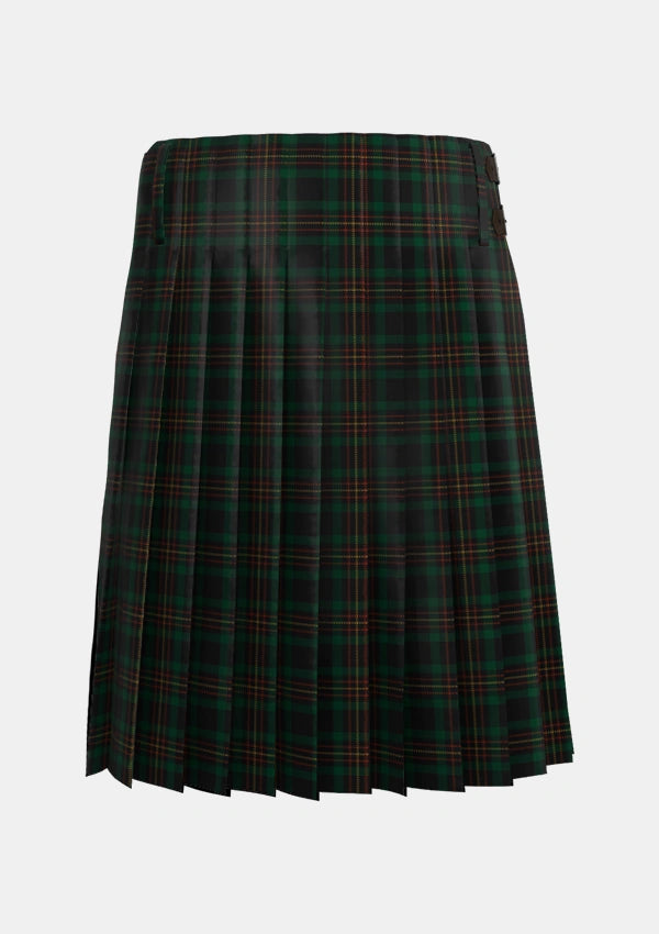 Traditional_Kalkofen_Tartan_3816_kilt_back_image_with_pleated_design_and_adjustable_buckles_for_men