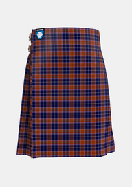 Traditional_Kane_Arran_Tartan_13311_kilt_front_image_with_pleated_design_and_adjustable_buckles_for_men