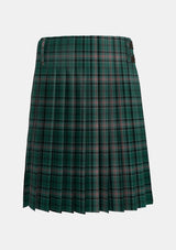 Traditional_Kelly_of_Sleat_Hunting_Tartan_3871_kilt_back_image_with_pleated_design_and_adjustable_buckles_for_men