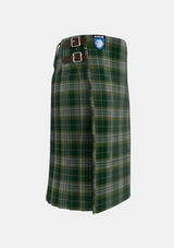 Traditional_Kelso_Tartan_kilt_right_image_with_pleated_design_and_adjustable_buckles_for_men