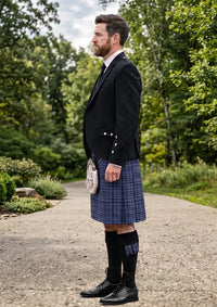 Traditional_Kennewell_Tartan_10039_Kilt_and_Argyle_Jacket_Kilt_Outfit_left_image