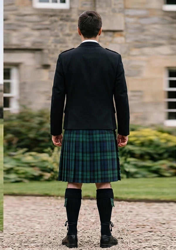Traditional_Kerr_Hunting_Tartan_782_Kilt_and_Argyle_Jacket_Kilt_Outfit_back_image