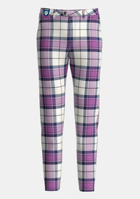 Maßgeschneiderte Kerr Orchid Tartan Hose	
