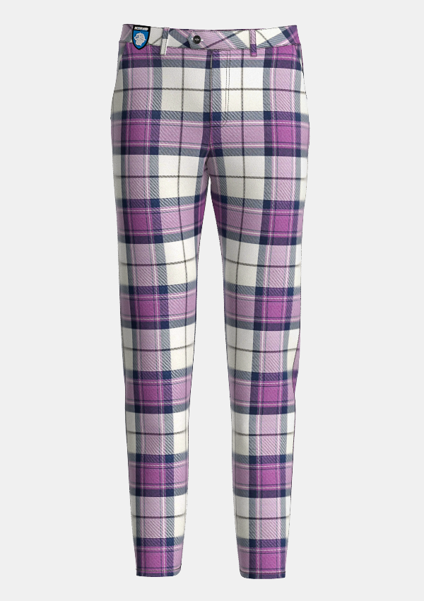 Maßgeschneiderte Kerr Orchid Tartan Hose	