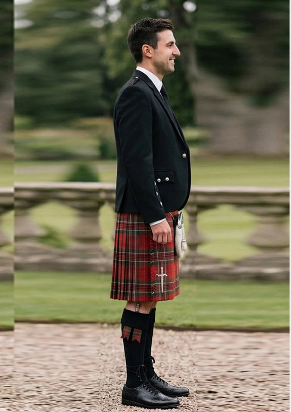 Traditional_Kidd_tartan_1409_Kilt_and_Argyle_Jacket_Kilt_Outfit_right_image