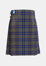 Traditional_Kildare_County_Tartan_2262_kilt_front_image_with_pleated_design_and_adjustable_buckles_for_men
