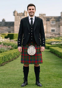 Traditional_Kilgour_tartan_1979_Kilt_and_Argyle_Jacket_Kilt_Outfit_front_image