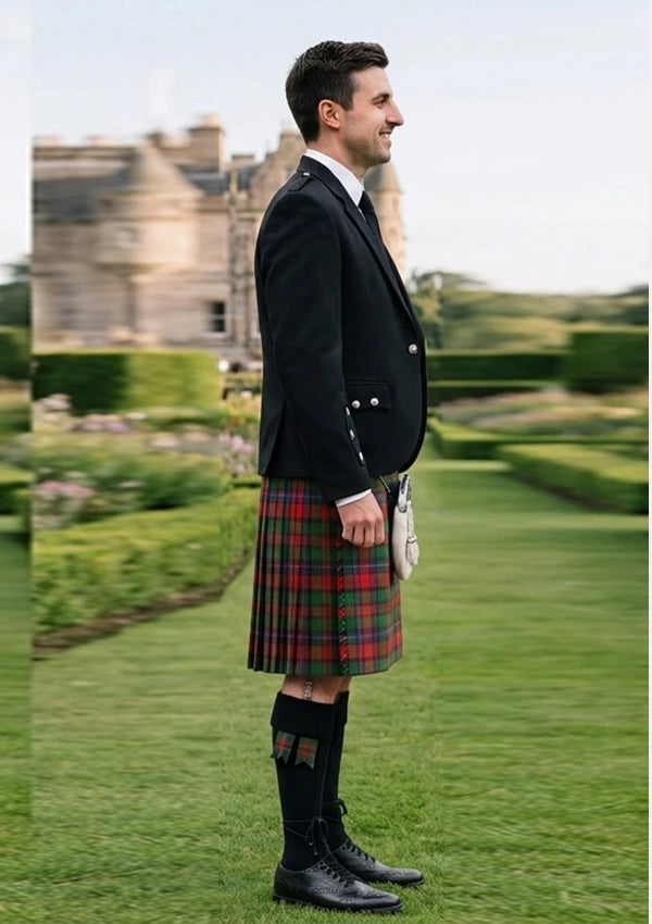 Traditional_Kilgour_tartan_1979_Kilt_and_Argyle_Jacket_Kilt_Outfit_right_image
