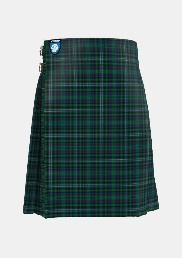 Traditional_Killen_Tartan_6575_kilt_front_image_with_pleated_design_and_adjustable_buckles_for_men