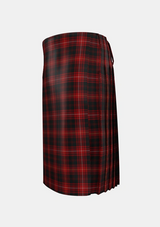 Traditional_Killin_Tartan_4042_kilt_left_image_with_pleated_design_and_adjustable_buckles_for_men