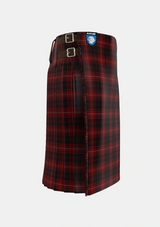 Traditional_Killin_Tartan_4042_kilt_right_image_with_pleated_design_and_adjustable_buckles_for_men