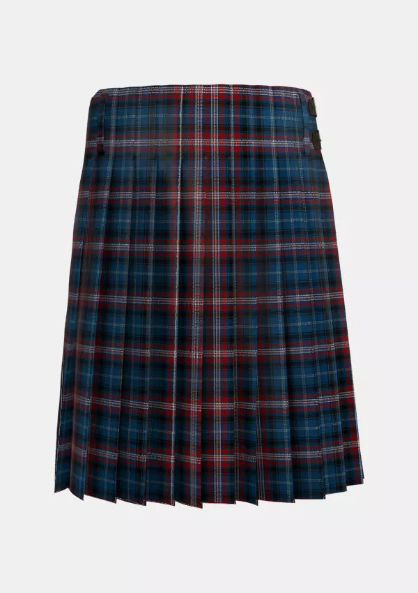 Traditional_King_Alastair_Tartan_14537_kilt_back_image_with_pleated_design_and_adjustable_buckles_for_men