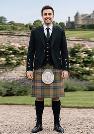 Traditional_King_Charles_tartan_14030_Kilt_and_Argyle_Jacket_Kilt_Outfit_front_image