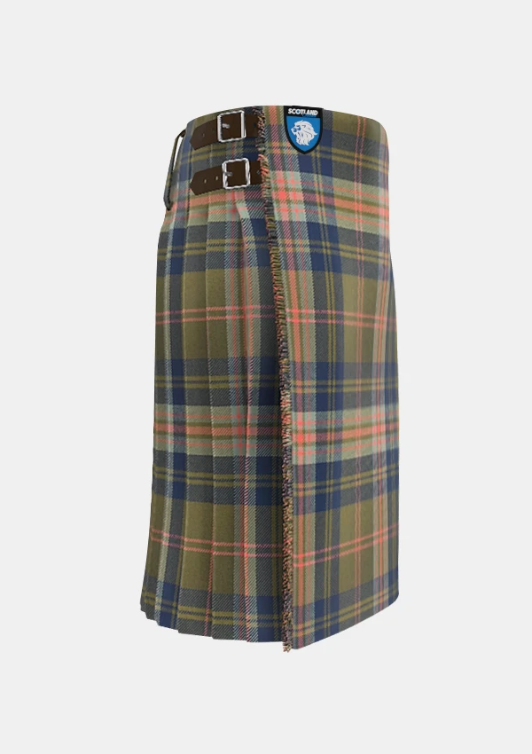 Traditional_King_Charles_tartan_right_image_with_pleated_design_and_adjustable_buckles_for_men